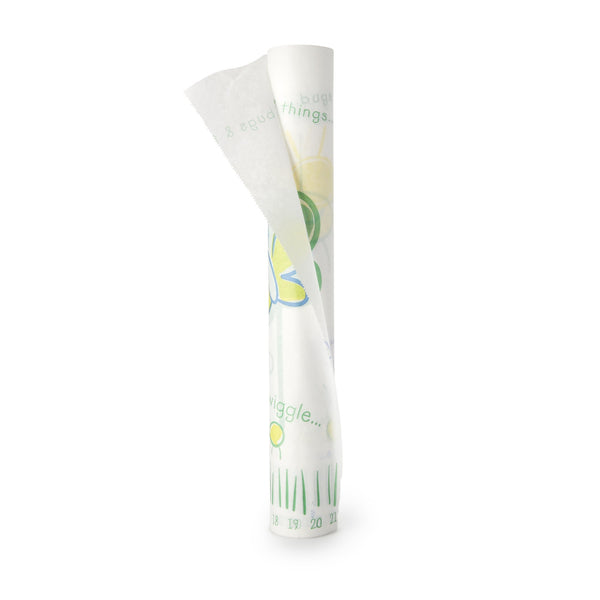McKesson Table Paper 21 Inch Width 125 Foot Length Print (Bugs and Things) Crepe (493539_CS) 6/CS