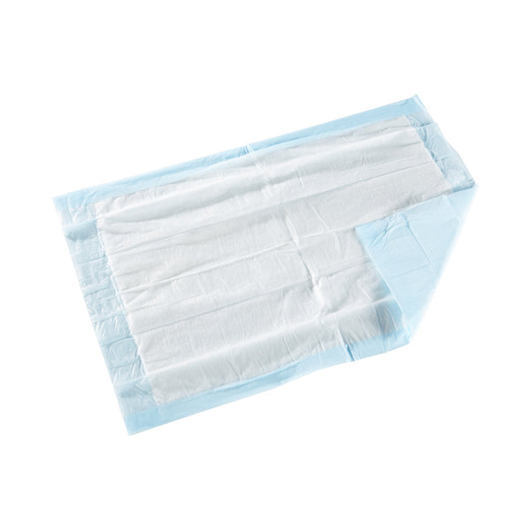 McKesson Classic Disposable Underpad 17 X 24 Inch Fluff / Polymer Light Absorbency (884218_CS) 300/CS