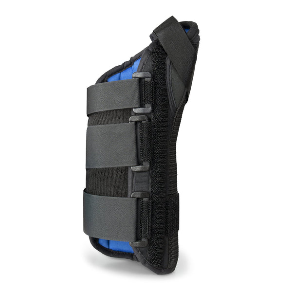 McKesson Wrist Brace with Abducted Thumb Aluminum / Foam / Spandex / Plastic Left Hand Black Medium (1159141_EA) 1/EA