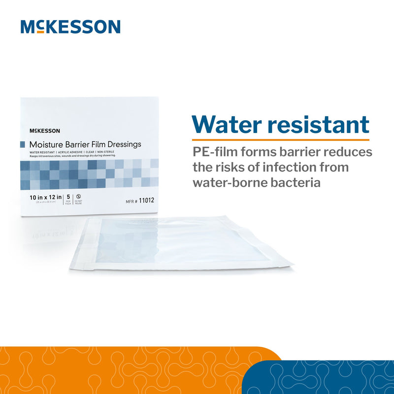 McKesson IV Site Barrier Protector 10 X 12 Inch NonSterile (1162488_CS) 250/CS