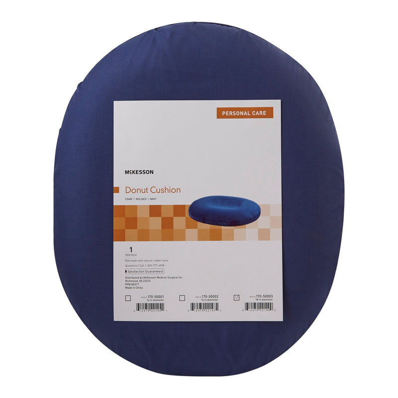 McKesson Donut Seat Cushion 18 Inch Diameter Molded Foam (1065568_EA) 1/EA