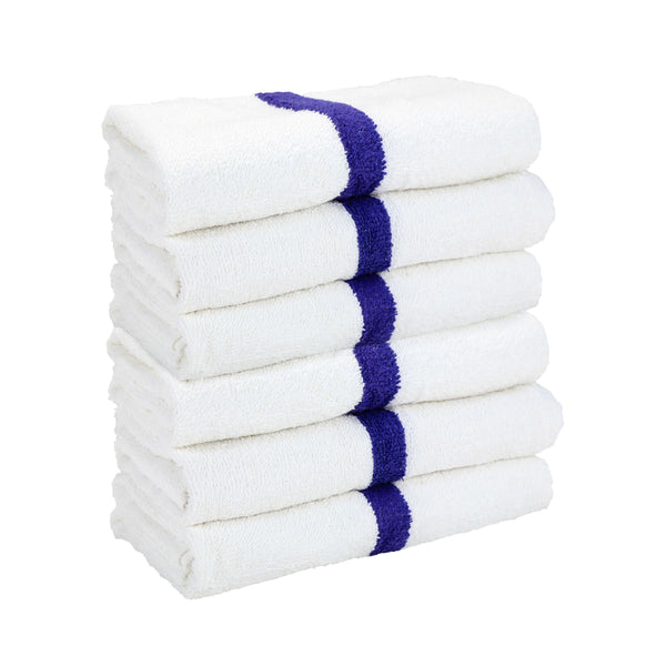 Arkwright Home Power Gym Bath Towel 22x44 Blue (6/Pack) (PNP-PWR-2244-6BCS) 6/PK