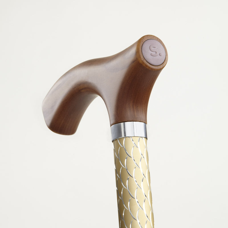 Switch Sticks® Folding Cane Aluminum 32 to 37 Inch Height Pearl Gold (1050007_EA) 1/EA