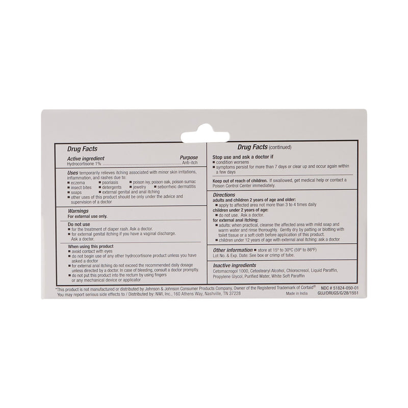 CareALL® Itch Relief 1% Strength Cream 1 oz. Tube (838876_EA) 1/EA