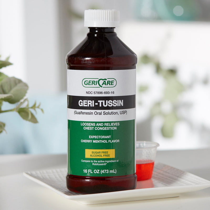 Geri-Care® Cold and Cough Relief 100 mg / 5 mL Strength Liquid 16 oz. (703056_EA) 1/EA