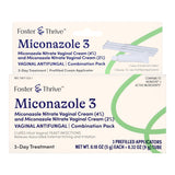 Foster & Thrive™ Vaginal Antifungal Kit 2% Strength / 200 mg Cream / Suppository (1244990_EA) 1/EA