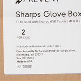McKesson Prevent® Glove Box Holder Vertical Mounted 1-Box Capacity Putty 3-7/8 X 6-1/2 X 11 Inch Plastic (855129_EA) 1/EA