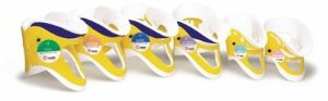 Stifneck® Rigid Cervical Collar Preformed Adult Short One-Piece / Trachea Opening (304829_EA) 1/EA