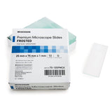 McKesson Microscope Slide 25 X 75 X 1 mm Frosted End (938362_BX) 72/BX