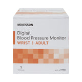 McKesson Brand Home Automatic Digital Blood Pressure Monitor One Size Fits Most Cuff Nylon Cuff Desk Model (854387_EA) 1/EA