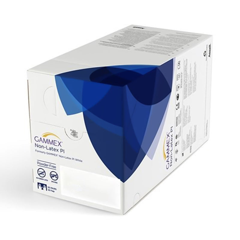 GAMMEX® Non-Latex PI Micro Surgical Glove Size 8 Sterile Polyisoprene Standard Cuff Length Micro-Textured White Chemo Tested (765787_BX) 50/BX