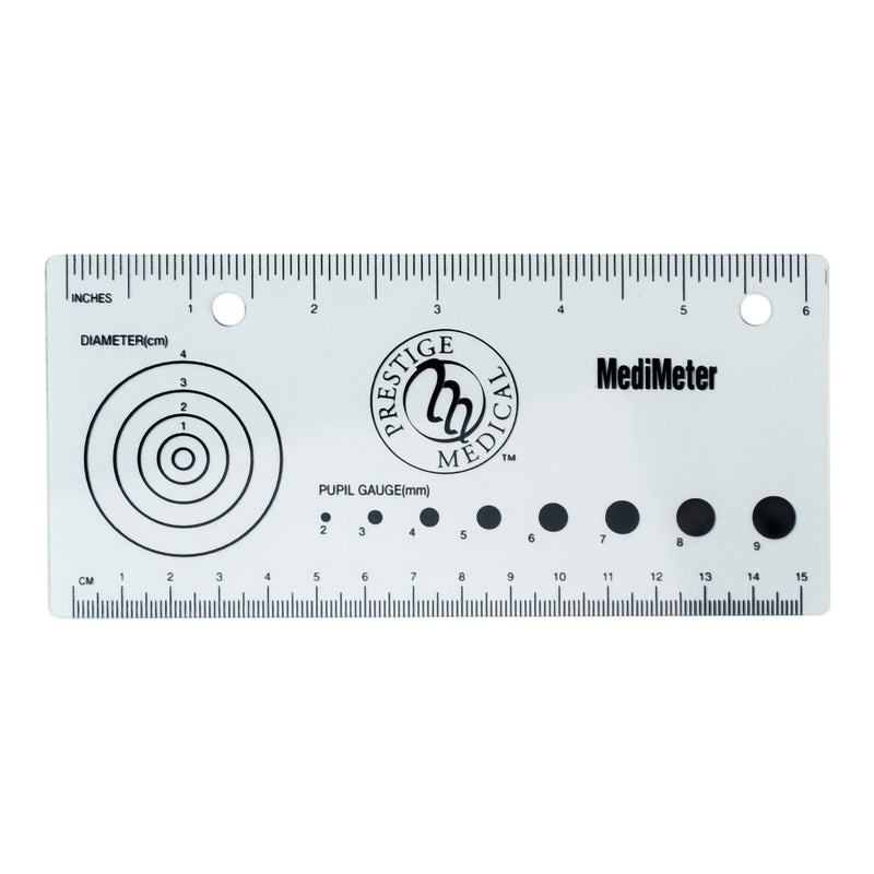 Scott Ruler Eye Instrument MediMeter™ Eye Exam Instrument Medical Ruler (892130_EA) 1/EA ...
