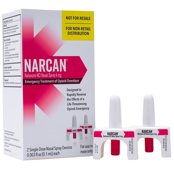 Narcan® Naloxone HCl 4 mg Spray 0.1 mL (1263846_CT) 2/CT