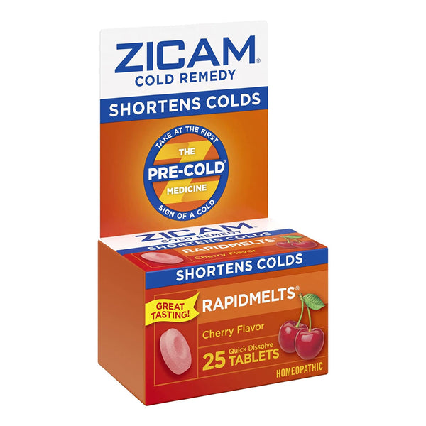 Zicam® Cold and Cough Relief 2X - 1X Strength Tablet 25 per Box (661914_BX) 25/BX