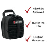 My Medic™ MYFAK Standard First Aid Kit Black Nylon Bag (1207715_EA) 1/EA
