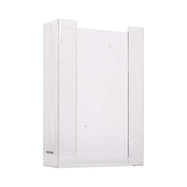McKesson Glove Box Holder Horizontal Mounted 3-Box Capacity Clear 4-1/4 X 11 X 16 Inch Plastic (883765_EA) 1/EA