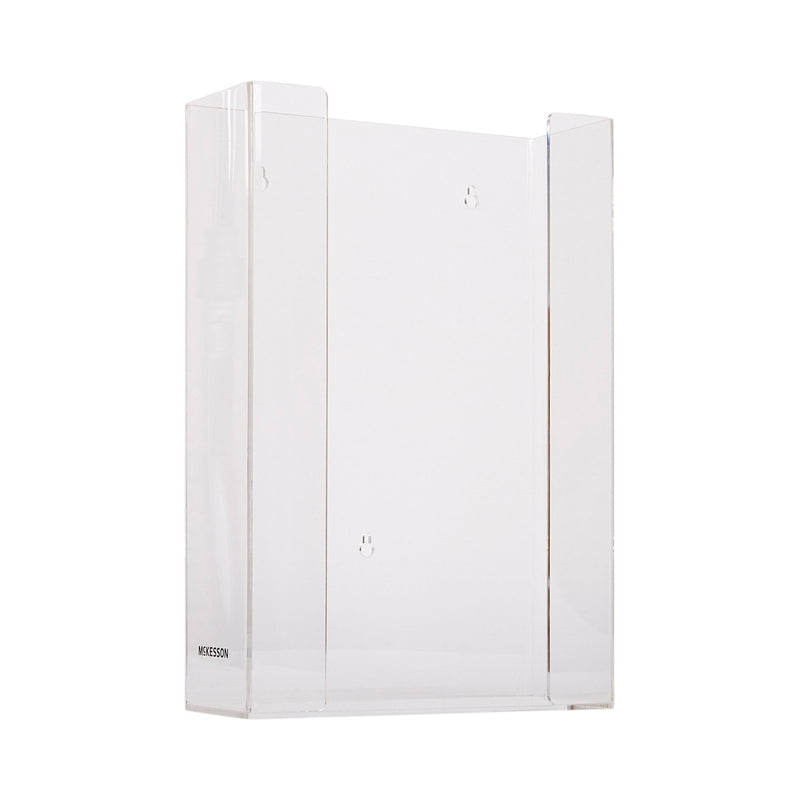 McKesson Glove Box Holder Horizontal Mounted 3-Box Capacity Clear 4-1/4 X 11 X 16 Inch Plastic (883765_EA) 1/EA