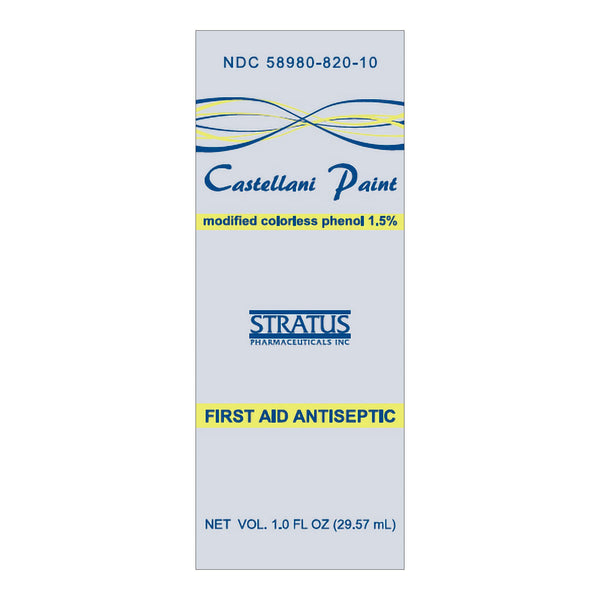 Stratus Pharmaceutical Antiseptic Phenol Topical Liquid 1 oz. Bottle (1044544_EA) 1/EA