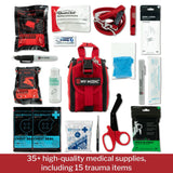 My Medic™ TFAK Trauma First Aid Kit Red Nylon Bag (1207732_EA) 1/EA