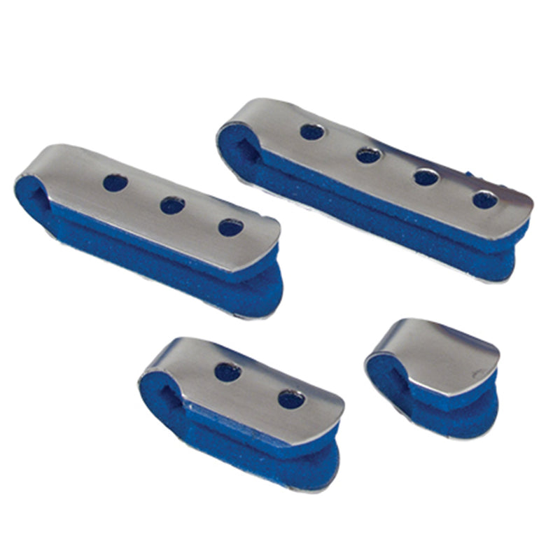 Bird & Cronin Finger Cot Splint Pull-On Left or Right Hand Blue / Silver (479114_EA) 1/EA