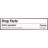 McKesson Hand Sanitizing Wipe 100 Count Ethyl Alcohol Wipe Individual Packet (1055597_EA) 1/EA