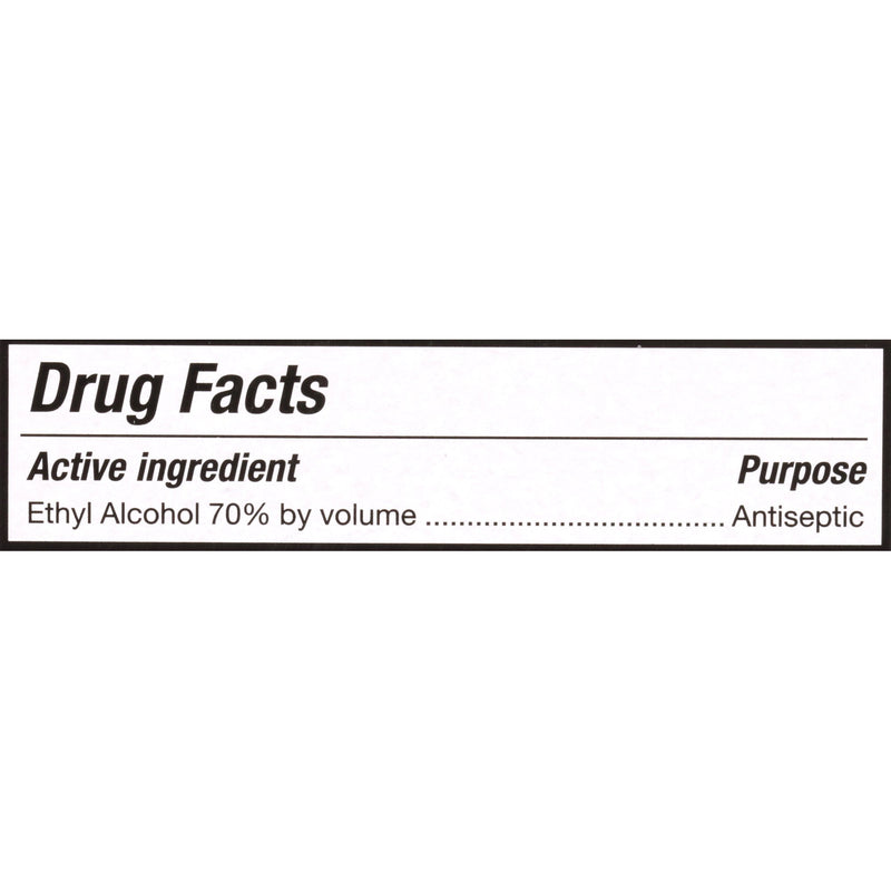 McKesson Hand Sanitizing Wipe 100 Count Ethyl Alcohol Wipe Individual Packet (1055597_EA) 1/EA