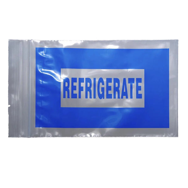 Elkay Plastics Reclosable Bag 6 X 9 Inch LDPE Clear / Blue Zipper Closure (1083849_CS) 1000/CS