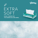 Kleenex® Facial Tissue White 8-1/5 X 8-2/5 Inch 100 Count (60594_CS) 36/CS