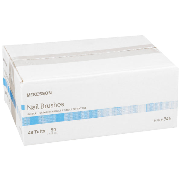 McKesson Nail Brush Soft Bristles Purple (940523_CS) 1000/CS