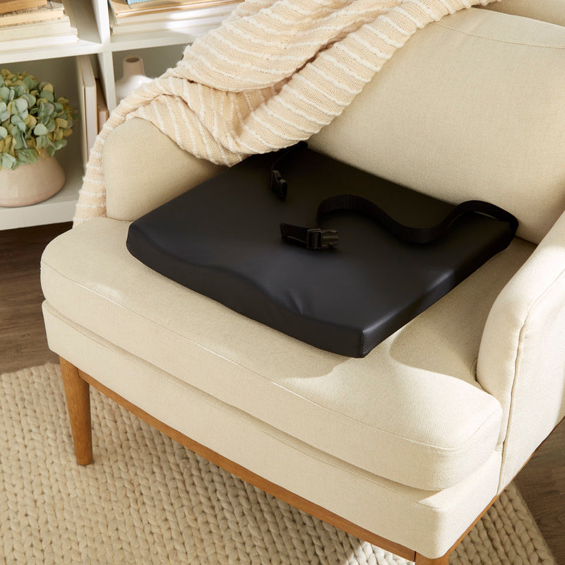 McKesson Contoured Seat Cushion 18 W X 16 L X 3 D Inch Molded Foam (1065555_EA) 1/EA