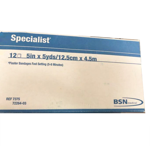 Specialist® Plaster Bandage 5 Inch X 15 Foot Plaster of Paris Blue (4795_EA) 1/EA