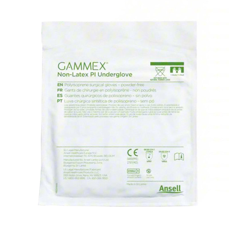 GAMMEX® Non-Latex PI Underglove Surgical Underglove Size 7 Sterile Polyisoprene Standard Cuff Length Micro-Textured Green Chemo Tested (693863_CS) 200/CS