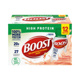 Boost® High Protein Oral Supplement Creamy Strawberry Flavor Liquid 8 oz. Bottle (1104870_CS) 24/CS