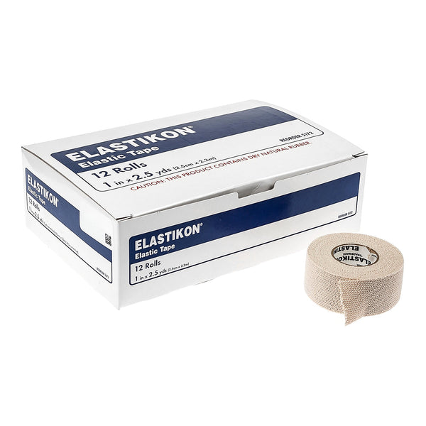 Actimove Elastikon® Elastic Tape Tan 1 Inch X 2-1/2 Yard Cotton Elastic NonSterile (833859_CS) 144/CS