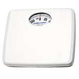 Health O Meter® Floor Scale Dial Display 330 lbs. Capacity White Analog (689025_EA) 1/EA