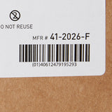 McKesson Bed Pillow 20 X 26 Inch White Single Patient Use (939585_EA) 1/EA