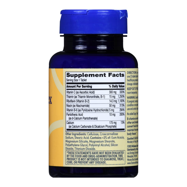 Foster & Thrive™ Multivitamin Supplement Vitamin B / Ascorbic Acid Tablet 100 per Bottle (1238901_BT) 1/BT