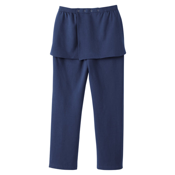 Silverts® Adaptive Pants Open Back 3X-Large Navy Blue Female (1227395_EA) 1/EA