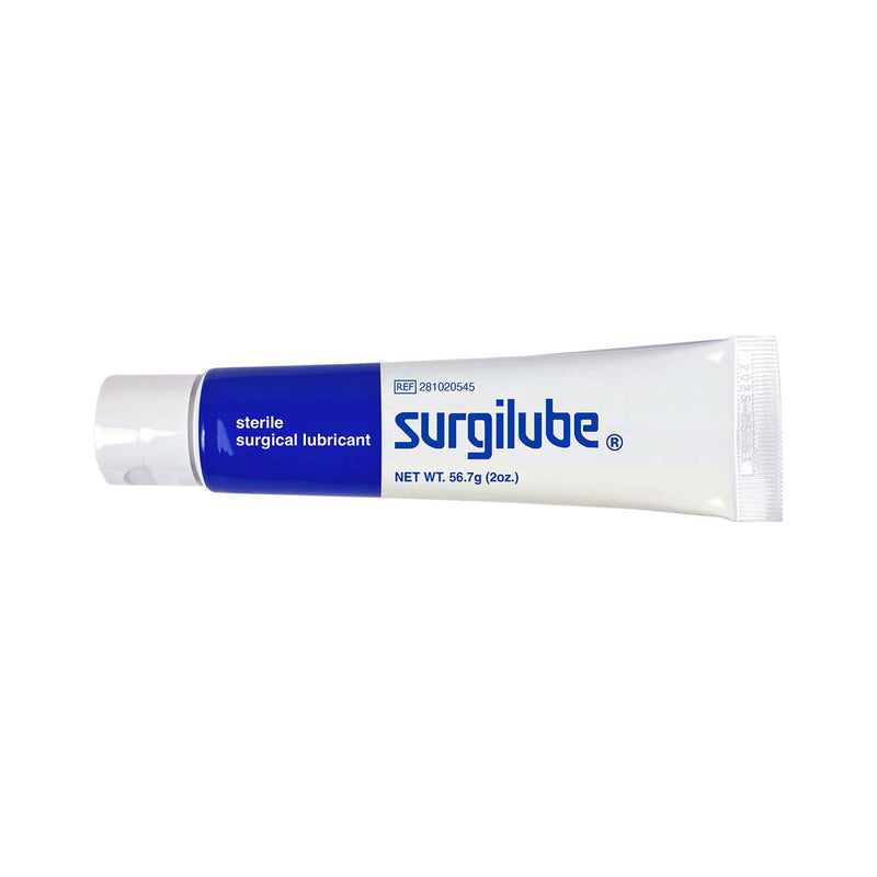 Surgilube® Lubricating Jelly - Carbomer free 2 oz. Tube Sterile (1050789_BX) 12/BX