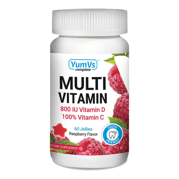 YumV's™ Multivitamin Supplement Gummy 60 per Bottle (1103326_BT) 1/BT