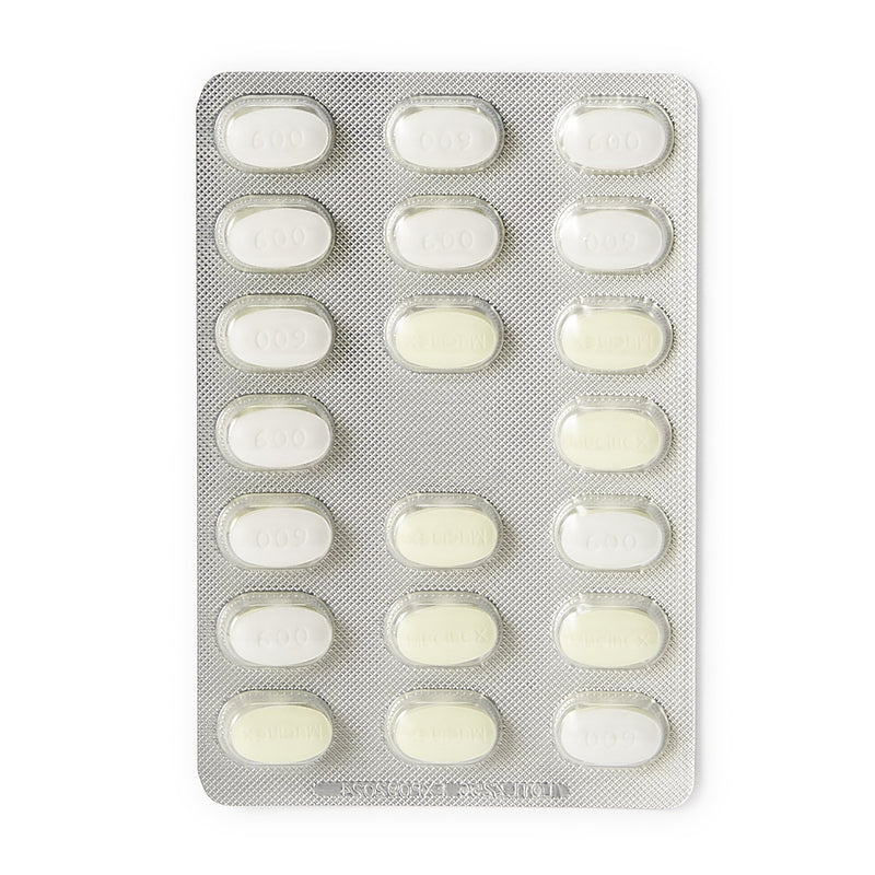 Mucinex® DM Cold and Cough Relief 600 mg - 30 mg Strength Tablet 20 per Box (718856_BX) 20/BX