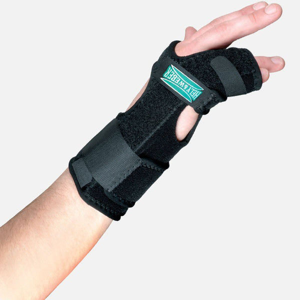 TKO® Standard Hand / Finger Brace Neoprene / Nylon / UBL Right Hand Black One Size Fits Most (544089_EA) 1/EA