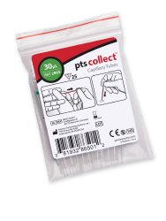 PTS Diagnostics Capillary Blood Collection Tube Plain 30 µL Without Closure Glass Tube (957813_BG) 25/BG