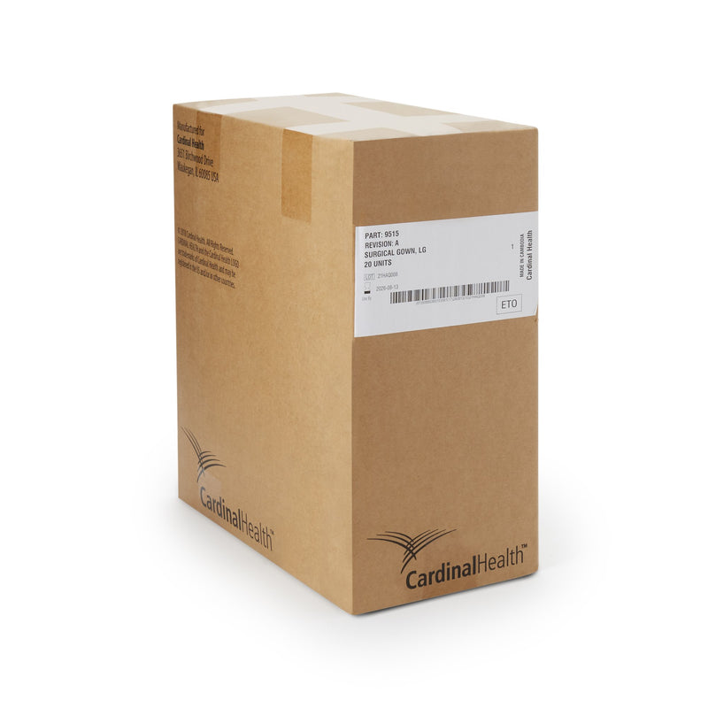 Astound® Non-Reinforced Surgical Gown with Towel Large Blue Sterile AAMI Level 3 Disposable (251111_EA) 1/EA
