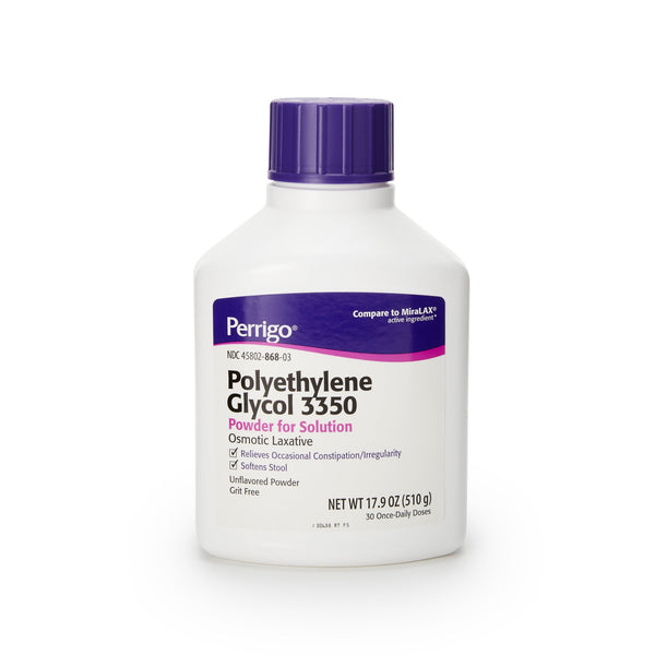 Padagis US LLC Polyethylene Glycol 3350 (PEG 3350) 17 Gram / Dose Powder for Solution 17.9 oz. (842625_EA) 1/EA