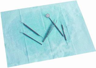 Durawick® Procedure Towel 13 X 18 Inch Blue NonSterile (736284_CS) 100/CS