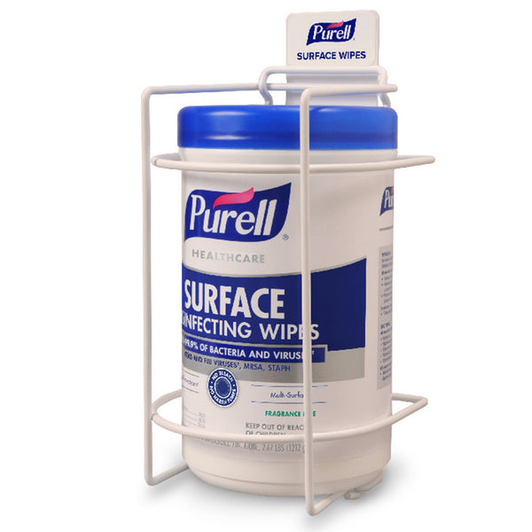 Purell® Healthcare Surface Disinfectant Cleaner Premoistened Alcohol Based Manual Pull Wipe 110 Count Canister Unscented NonSterile (1194625_CT) 110/CT