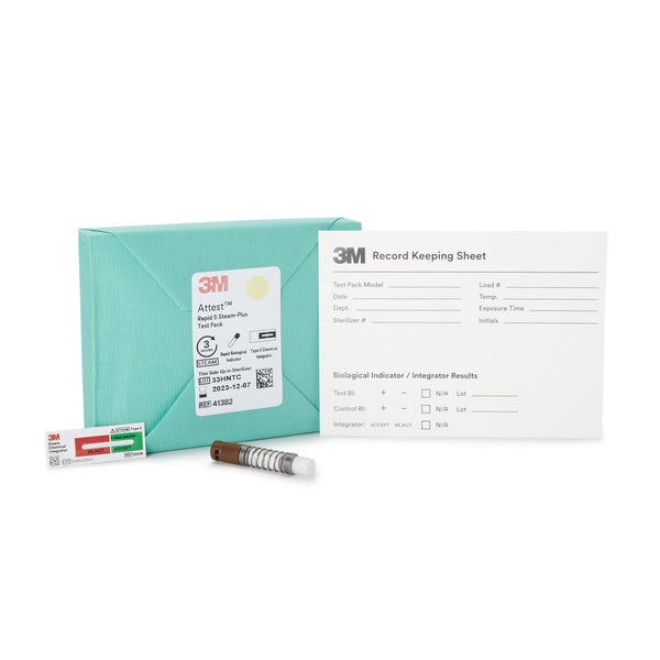 Attest™ Rapid 5 Steam-Plus Sterilization Biological Indicator Pack Steam 2 Inch Length (566792_CS) 64/CS