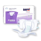 Seni® Super Unisex Adult Incontinence Brief X-Small Disposable Heavy Absorbency (1163833_CS) 75/CS
