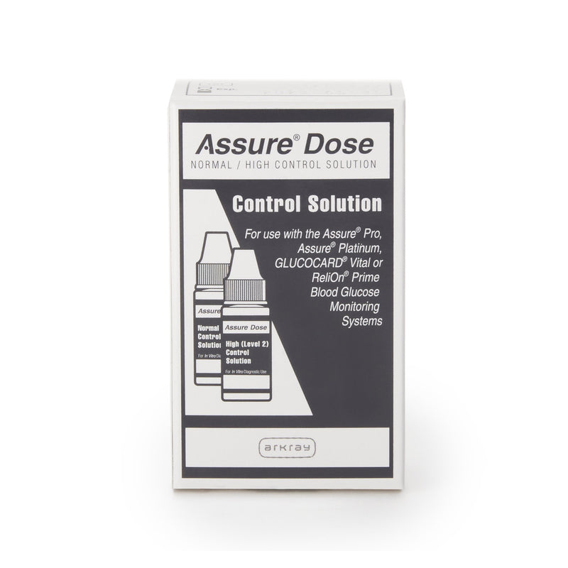 Assure® Dose Blood Glucose Control Solution 2 X 2.5 mL Level 1 & 2 (711309_BX) 1/BX